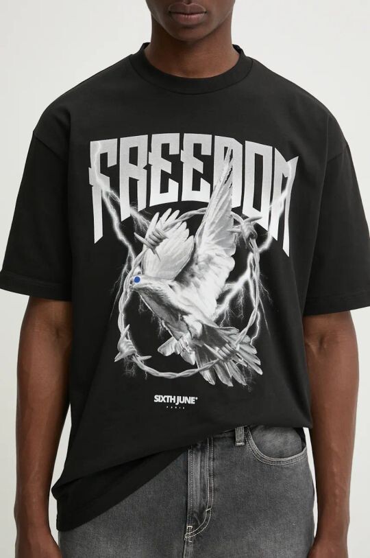 Хлопковая футболка Sixth June, черный
Хлопковая футболка Sixth June, черный