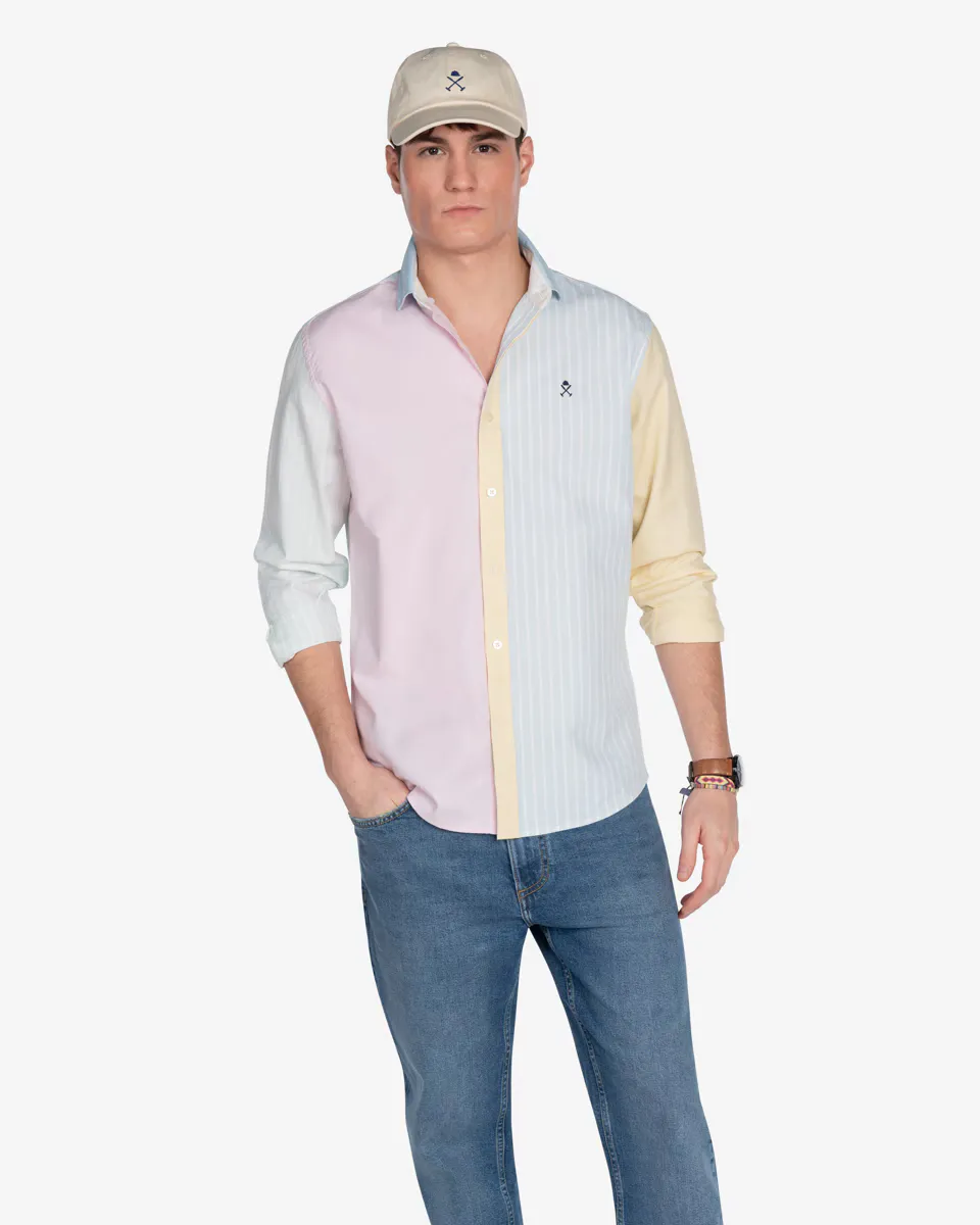 Мужская облегающая рубашка в полоску Harper & Neyer, мультиколор
Мужская облегающая рубашка в полоску Harper & Neyer, мультиколор