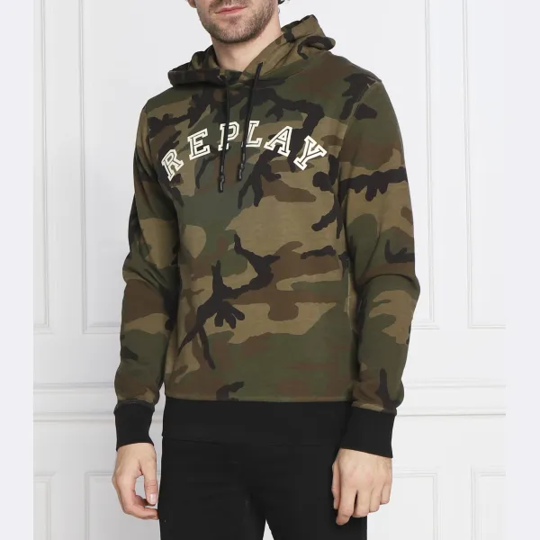 Толстовка обычного кроя Replay, хаки
Толстовка обычного кроя Replay, хаки