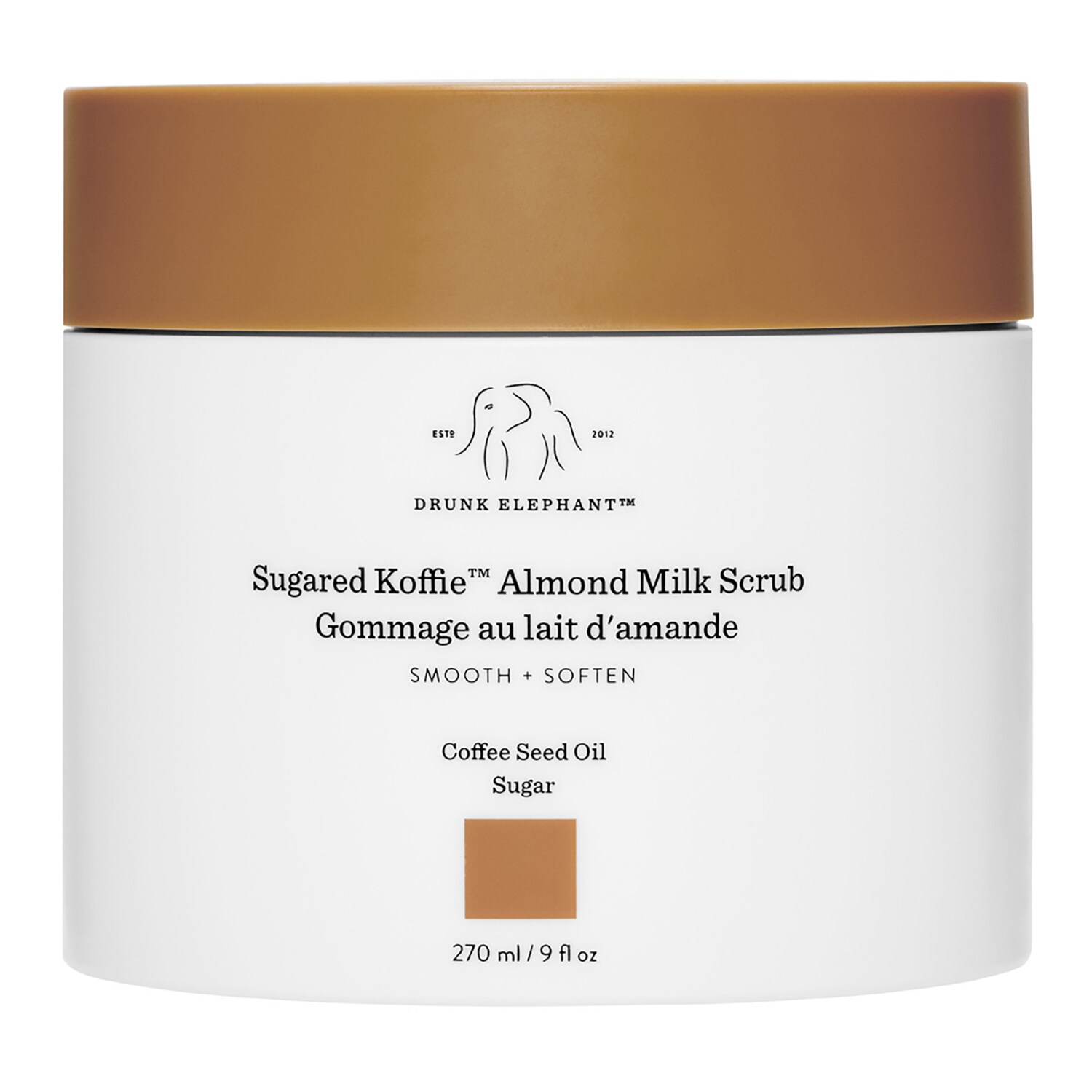 Скраб для лица Sugared Koffie Almond Milk Scrub Drunk Elephant
Скраб для лица Sugared Koffie Almond Milk Scrub Drunk Elephant