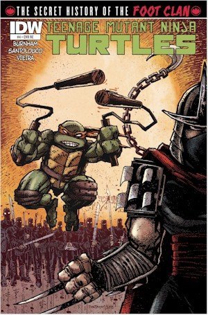 Teenage Mutant Ninja Turtles Secret History of The Foot Clan 4 Jetpack Comics Exclusive Eastman Variant (IDW Publishing)
Teenage Mutant Ninja Turtles Secret History of The Foot Clan 4 Jetpack Comics Exclusive Eastman Variant (IDW Publishing)