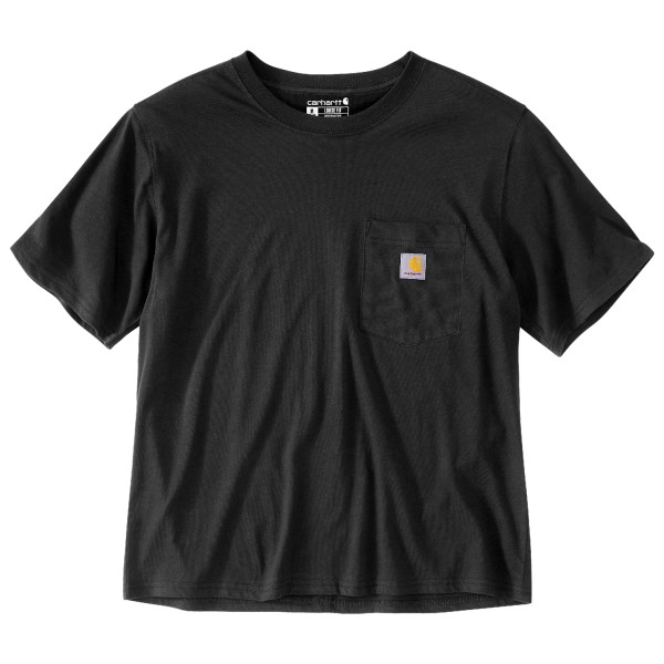 Женская легкая футболка с круглым вырезом из искусственной кожи Carhartt, черный
Женская легкая футболка с круглым вырезом из искусственной кожи Carhartt, черный