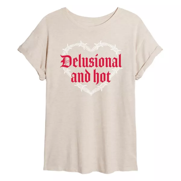 Бредовая и горячая футболка размера «оверсайз» от Juniors Licensed Character, бежевый
Бредовая и горячая футболка размера «оверсайз» от Juniors Licensed Character, бежевый