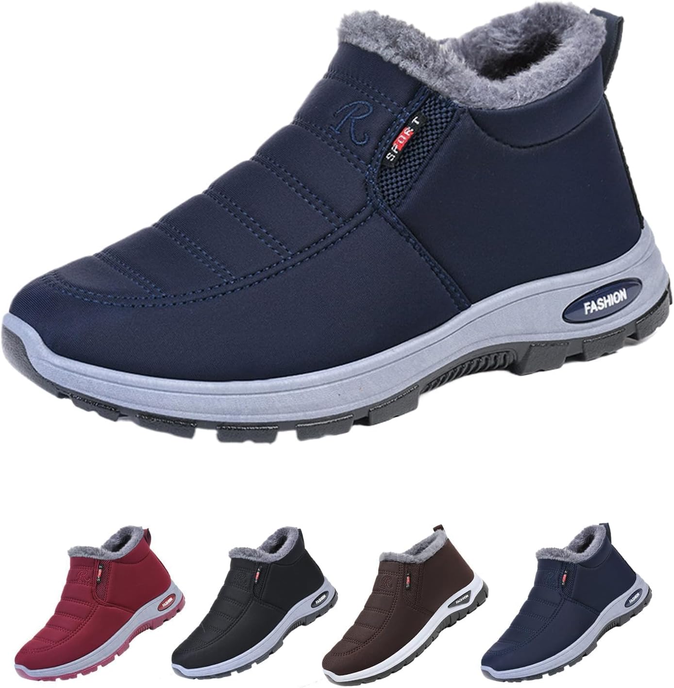 Короткие зимние ботинки для женщин, зимние ботинки для женщин и мужчин, водонепроницаемые, с мехом, средней высоты, кроссовки, мягкие теплые короткие ботинки для активного отдыха, удобные прогулочные модные обувь Generic, синий
Короткие зимние ботинки для женщин, зимние ботинки для женщин и мужчин, водонепроницаемые, с мехом, средней высоты, кроссовки, мягкие теплые короткие ботинки для активного отдыха, удобные прогулочные модные обувь Generic, синий