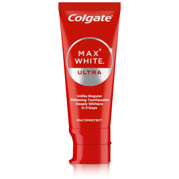 Зубная паста, 50 мл Colgate Max white ultra multiprotect
Зубная паста, 50 мл Colgate Max white ultra multiprotect