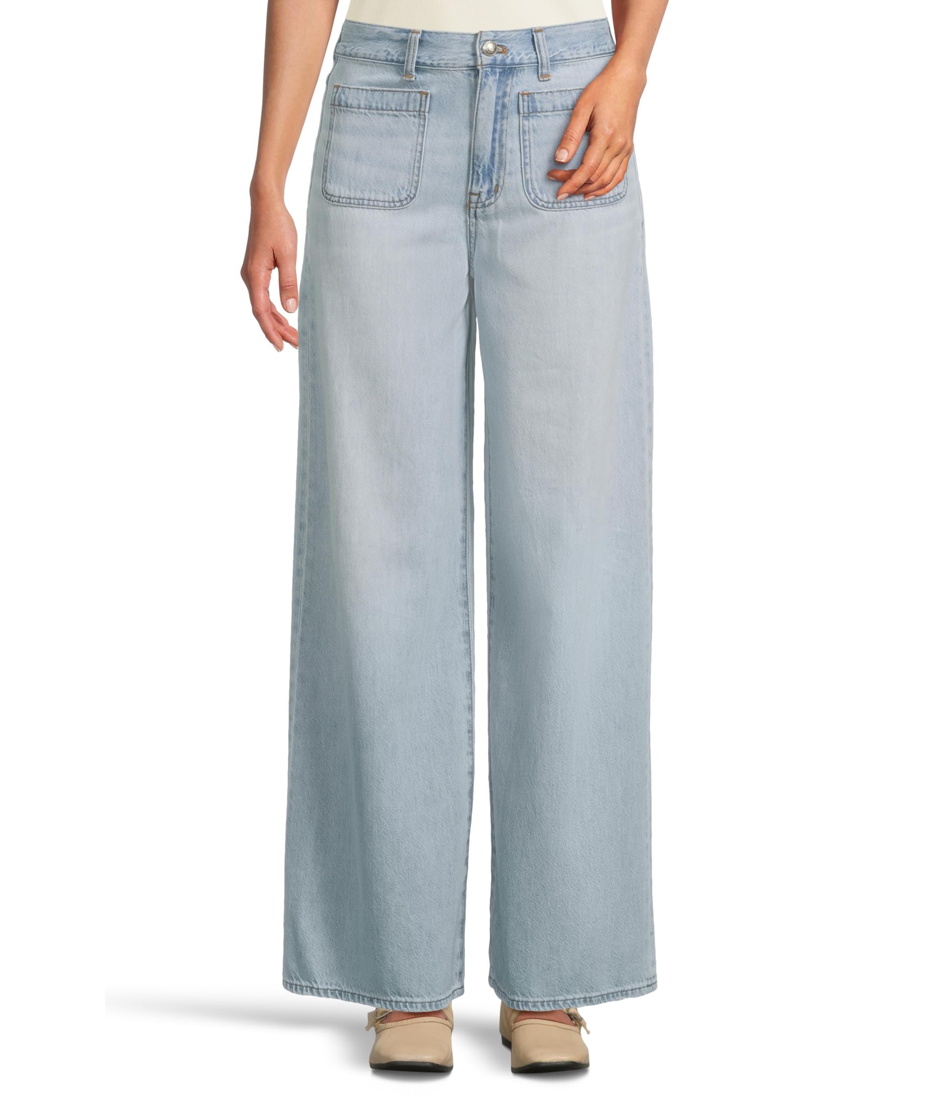 Джинсы Madewell Patch Pocket Superwide-Leg In Ahern Wash, Ahern Wash
Джинсы Madewell Patch Pocket Superwide-Leg In Ahern Wash, Ahern Wash