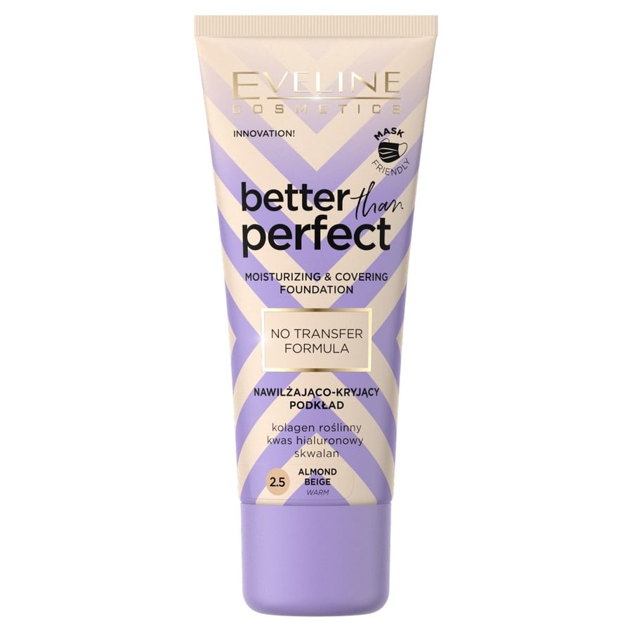 Увлажняющая и маскирующая тональная основа Better Than Perfect 2.5 Almond Beige 30 мл Eveline Cosmetics
Увлажняющая и маскирующая тональная основа Better Than Perfect 2.5 Almond Beige 30 мл Eveline Cosmetics