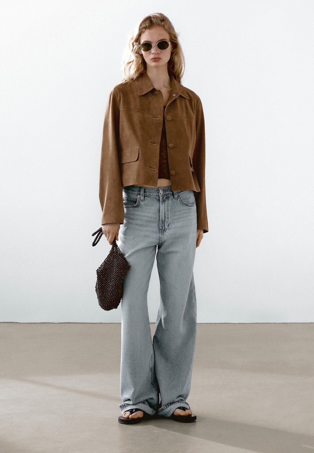 Кожаная куртка Massimo Dutti, коричневый
Кожаная куртка Massimo Dutti, коричневый