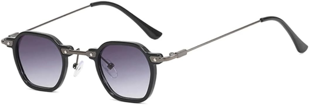 Солнцезащитные очки с защитой UV400 | Компактная панк-оправа с металлическими дужками | Для женщин и мужчин, для занятий спортом на открытом воздухе и вождения DSVIGF, Black Gradient Gray
Солнцезащитные очки с защитой UV400 | Компактная панк-оправа с металлическими дужками | Для женщин и мужчин, для занятий спортом на открытом воздухе и вождения DSVIGF, Black Gradient Gray