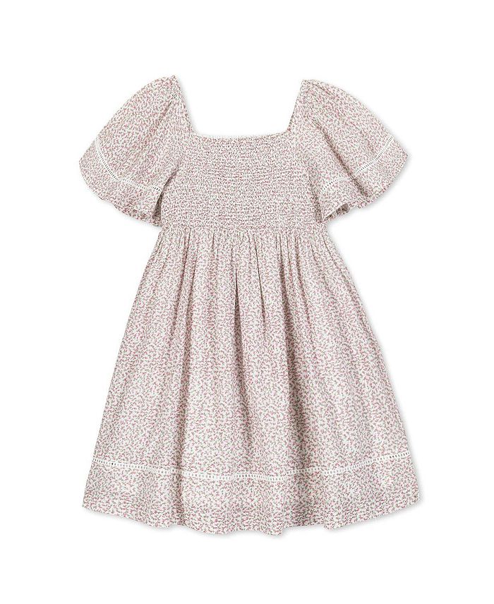 Детское платье с буфами и расклешёнными рукавами для девочек - Baby (органический хлопок) Hope & Henry, розовый
Детское платье с буфами и расклешёнными рукавами для девочек - Baby (органический хлопок) Hope & Henry, розовый