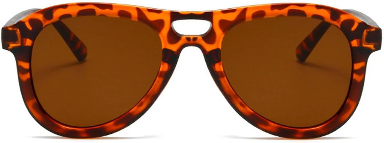 Laureles Винтажные солнцезащитные очки-пилот с двойной перемычкой, мужские модные очки UV400, женские солнцезащитные очки с леопардовым принтом серого цвета, C8
Laureles Винтажные солнцезащитные очки-пилот с двойной перемычкой, мужские модные очки UV400, женские солнцезащитные очки с леопардовым принтом серого цвета, C8