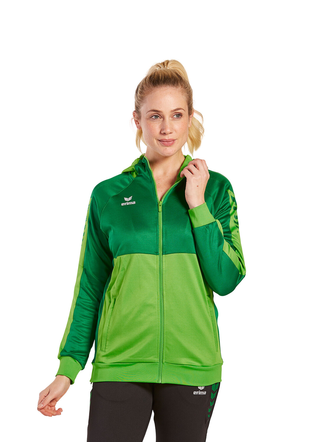 Спортивная куртка erima Six Wings, цвет green/smaragd
Спортивная куртка erima Six Wings, цвет green/smaragd