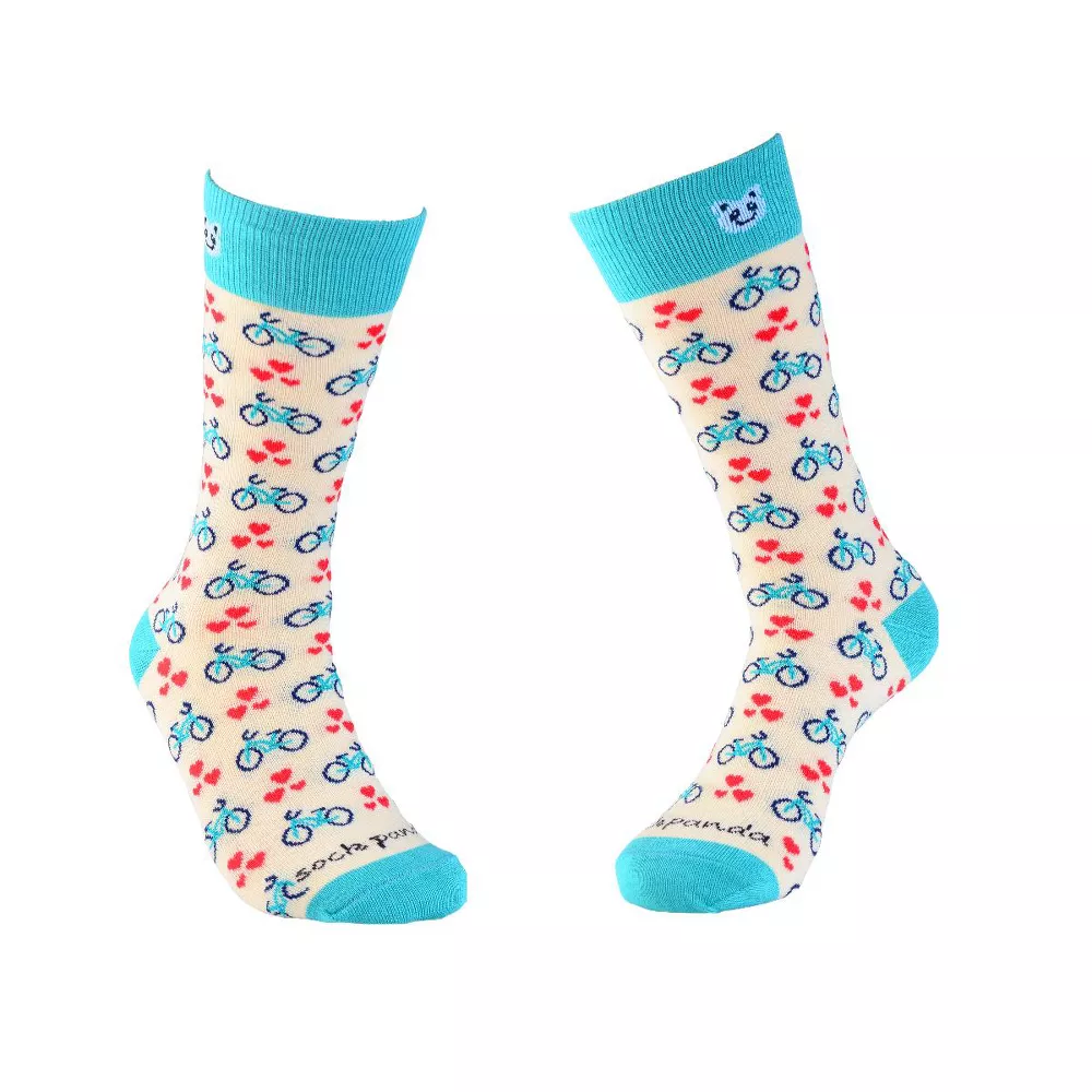 Носки с рисунком «Велосипеды и сердца» от Sock Panda (женские размеры, взрослые, средние)
Носки с рисунком «Велосипеды и сердца» от Sock Panda (женские размеры, взрослые, средние)