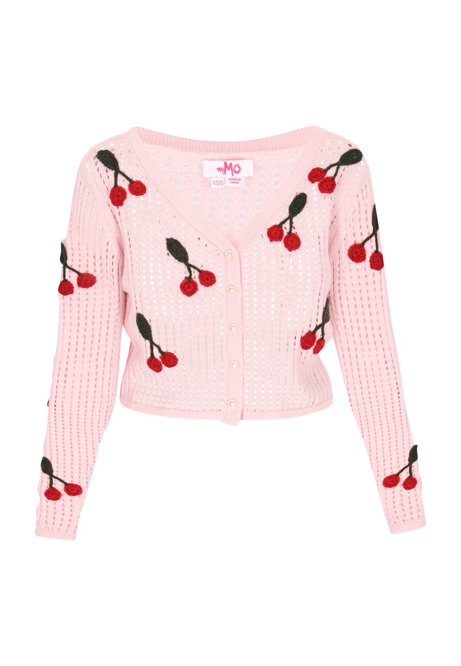 Вязаный кардиган MYMO, розовый
Вязаный кардиган MYMO, розовый