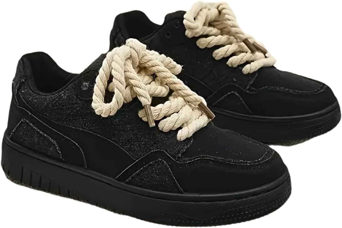 Мужские кроссовки Urban Trail из хлопка, черные с шнуровкой из веревки, низкие кроссовки для бега по лесным тропам на открытом воздухе, легкая конструкция из искусственной кожи Generic
Мужские кроссовки Urban Trail из хлопка, черные с шнуровкой из веревки, низкие кроссовки для бега по лесным тропам на открытом воздухе, легкая конструкция из искусственной кожи Generic