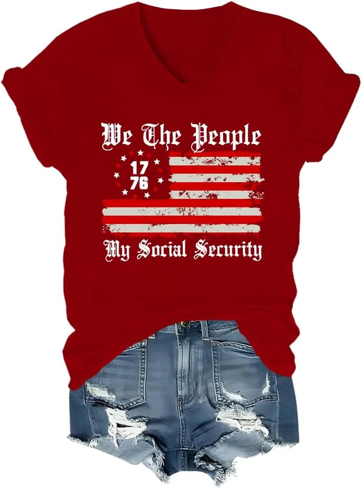 Футболка We The People My Social Security
Футболка We The People My Social Security