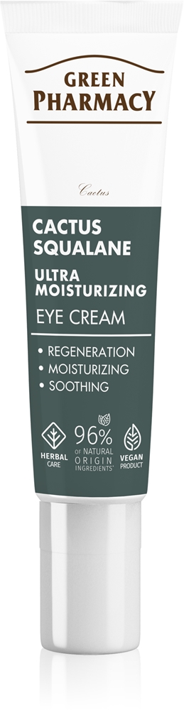 Крем для век с кактусом и скваланом, увлажняющий и осветляющий, для век и темных кругов Green Pharmacy, 15 мл
Крем для век с кактусом и скваланом, увлажняющий и осветляющий, для век и темных кругов Green Pharmacy, 15 мл