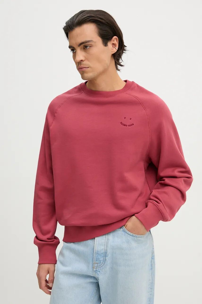 Хлопковая толстовка PS Paul Smith, розовый
Хлопковая толстовка PS Paul Smith, розовый
