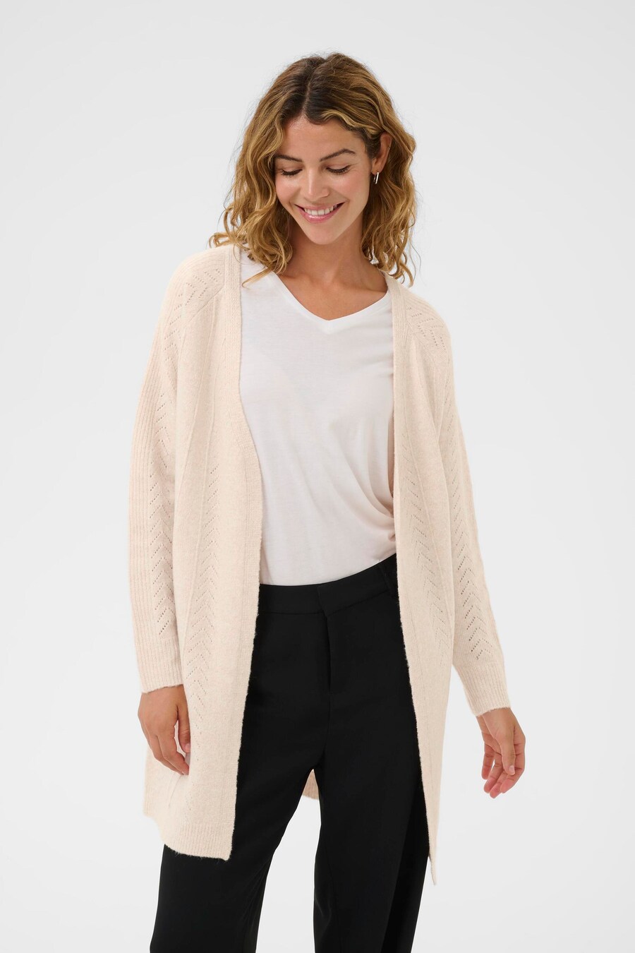 Вязаный кардиган кремовый CRHoliday, кремовый
Вязаный кардиган кремовый CRHoliday, кремовый