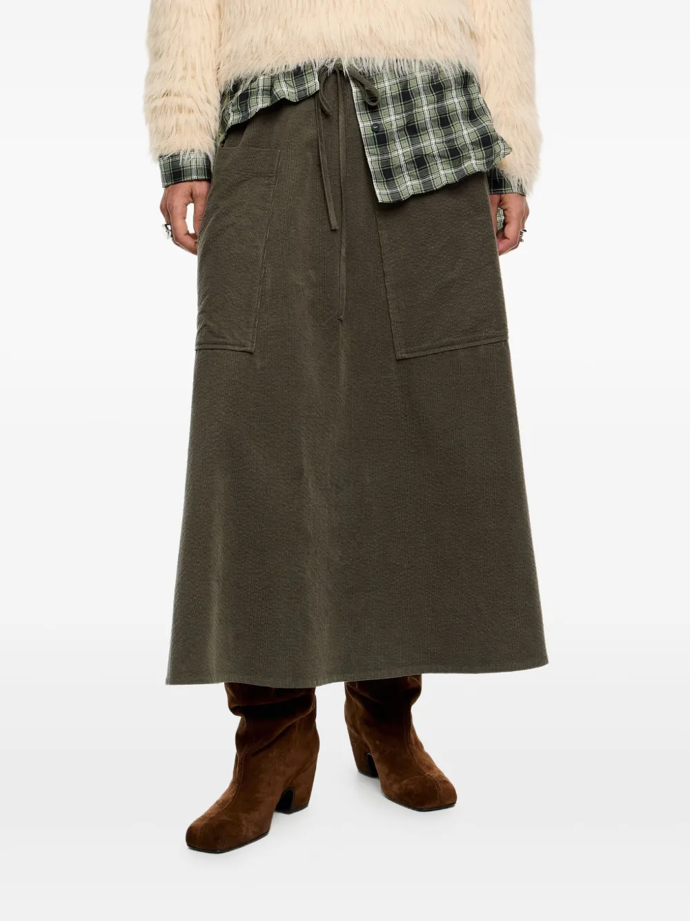 Юбка миди с кулиской Bimba Y Lola, зеленый
Юбка миди с кулиской Bimba Y Lola, зеленый