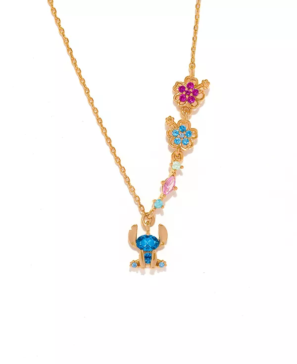 Ожерелье с кристаллами Disney Stitch в виде гибискуса Girls Crew, gold
Ожерелье с кристаллами Disney Stitch в виде гибискуса Girls Crew, gold