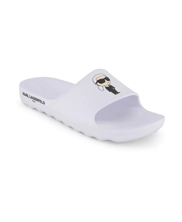 Мужские слайдеры Karl Print KARL LAGERFELD PARIS, белый
Мужские слайдеры Karl Print KARL LAGERFELD PARIS, белый