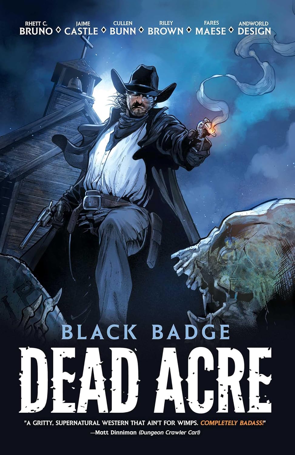 Dead Acre: Black Badge Vol. 1 (Graphic Novel) (Vault Comics)
Dead Acre: Black Badge Vol. 1 (Graphic Novel) (Vault Comics)