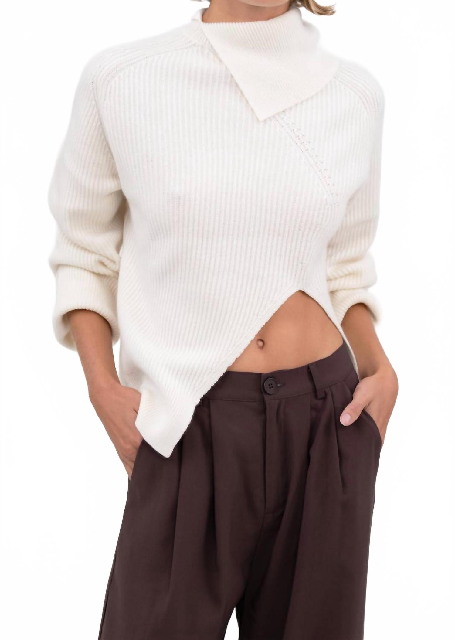 Хейс свитер с длинным рукавом в кремовом цвете NONCHALANTLABEL
Хейс свитер с длинным рукавом в кремовом цвете NONCHALANTLABEL