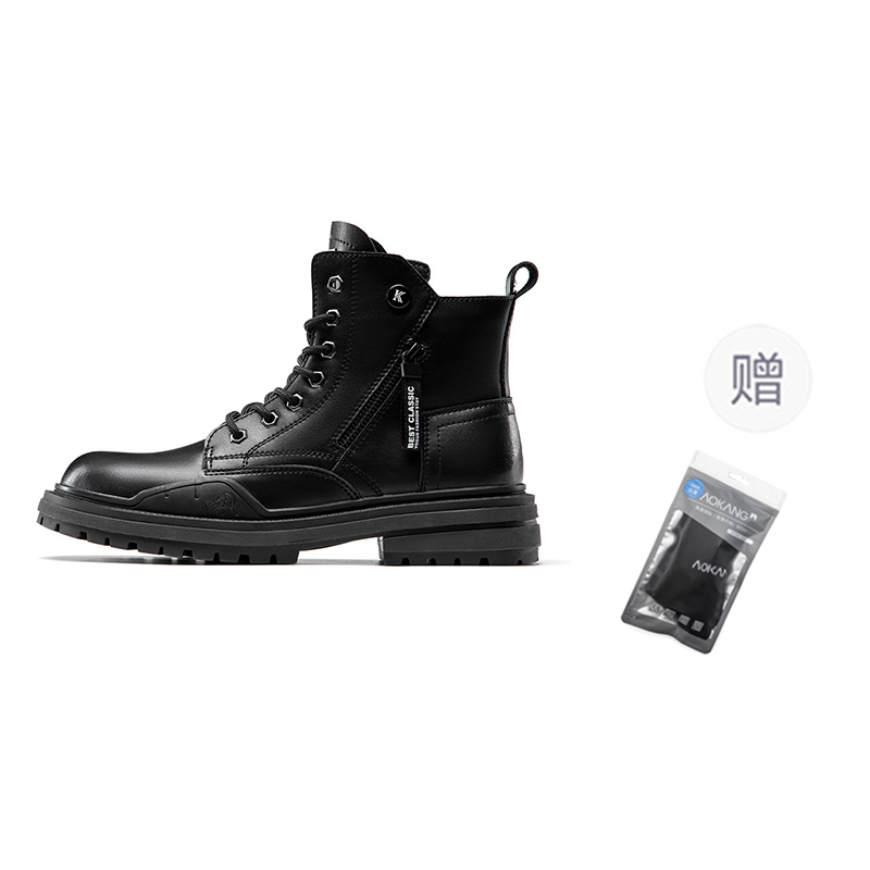 AOKANG Мужские черные сапоги Martin до колена
AOKANG Мужские черные сапоги Martin до колена