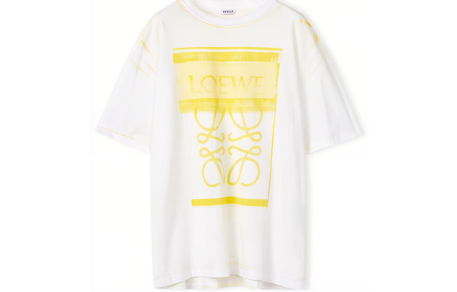 Фотокопия футболки с анаграммой Loewe, желтый
Фотокопия футболки с анаграммой Loewe, желтый