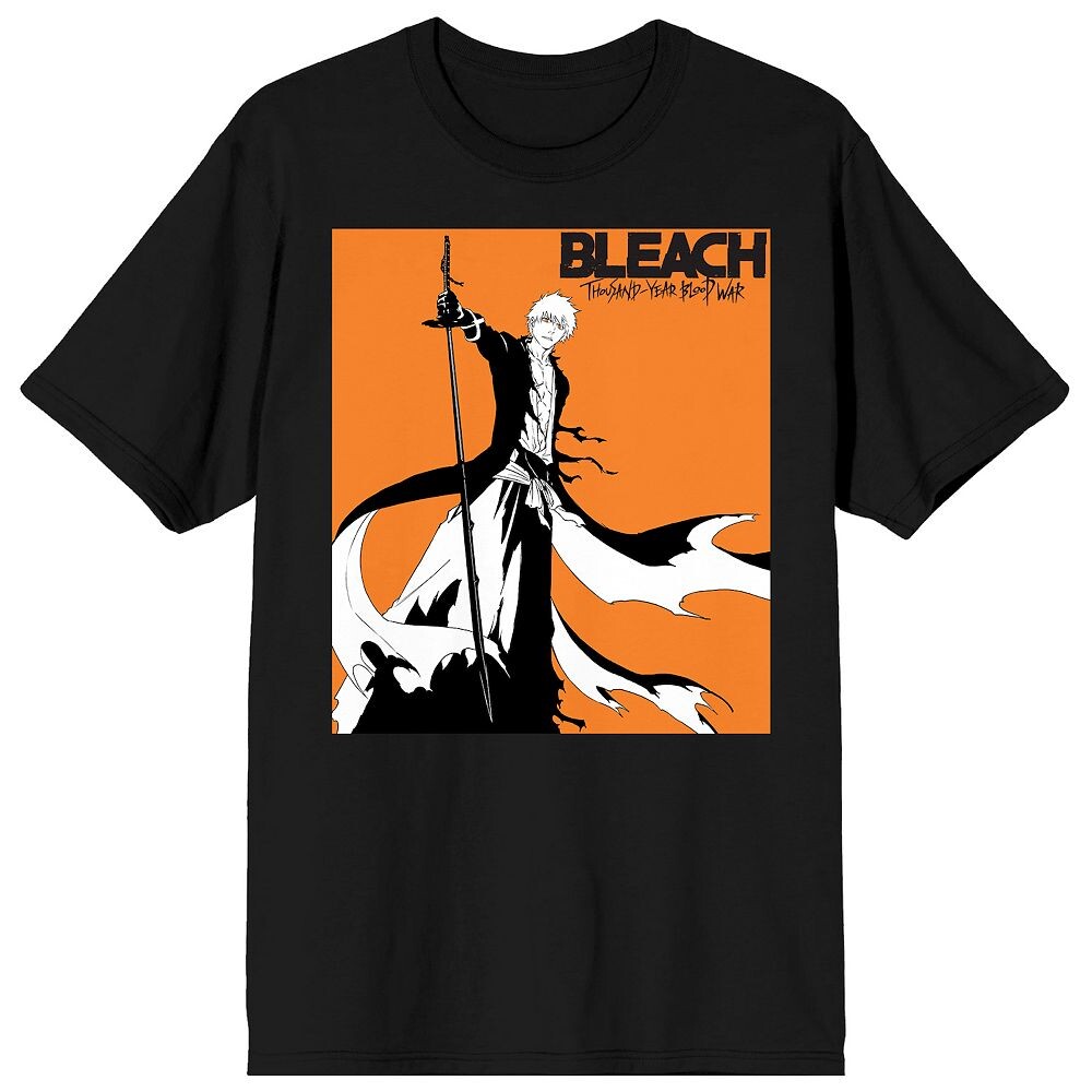 Мужская футболка с рисунком «1000-летняя война крови» от Bleach Licensed Character, белый
Мужская футболка с рисунком «1000-летняя война крови» от Bleach Licensed Character, белый