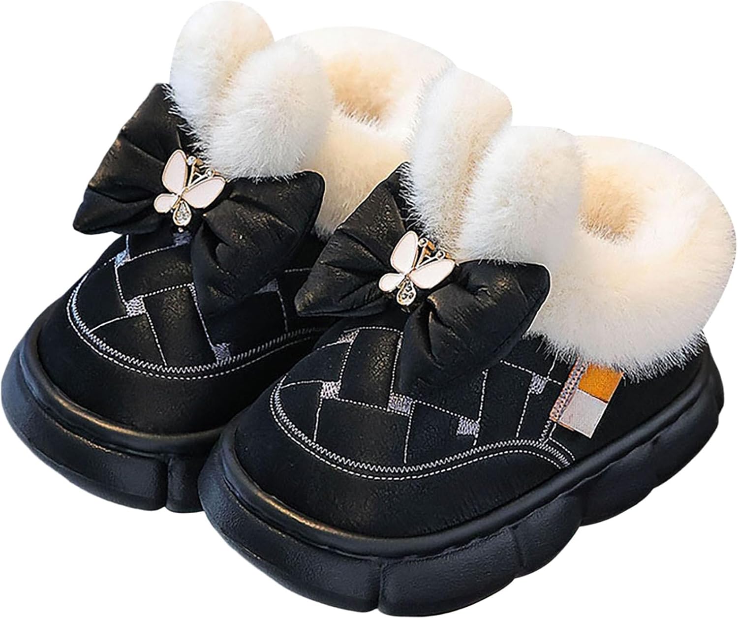 Мальчики и девочки Мягкие плюшевые ботинки с бантом, утепленные, зимние, теплые, противоскользящие, водонепроницаемые короткие ботильоны до щиколотки, для дома и улицы, на холодную погоду, хлопковые, удобные, без застежки, для прогулок Generic,...
Мальчики и девочки Мягкие плюшевые ботинки с бантом, утепленные, зимние, теплые, противоскользящие, водонепроницаемые короткие ботильоны до щиколотки, для дома и улицы, на холодную погоду, хлопковые, удобные, без застежки, для прогулок Generic,...