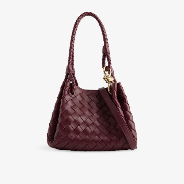Маленькая сумка через плечо Bottega Veneta кожаная, бордовый
Маленькая сумка через плечо Bottega Veneta кожаная, бордовый