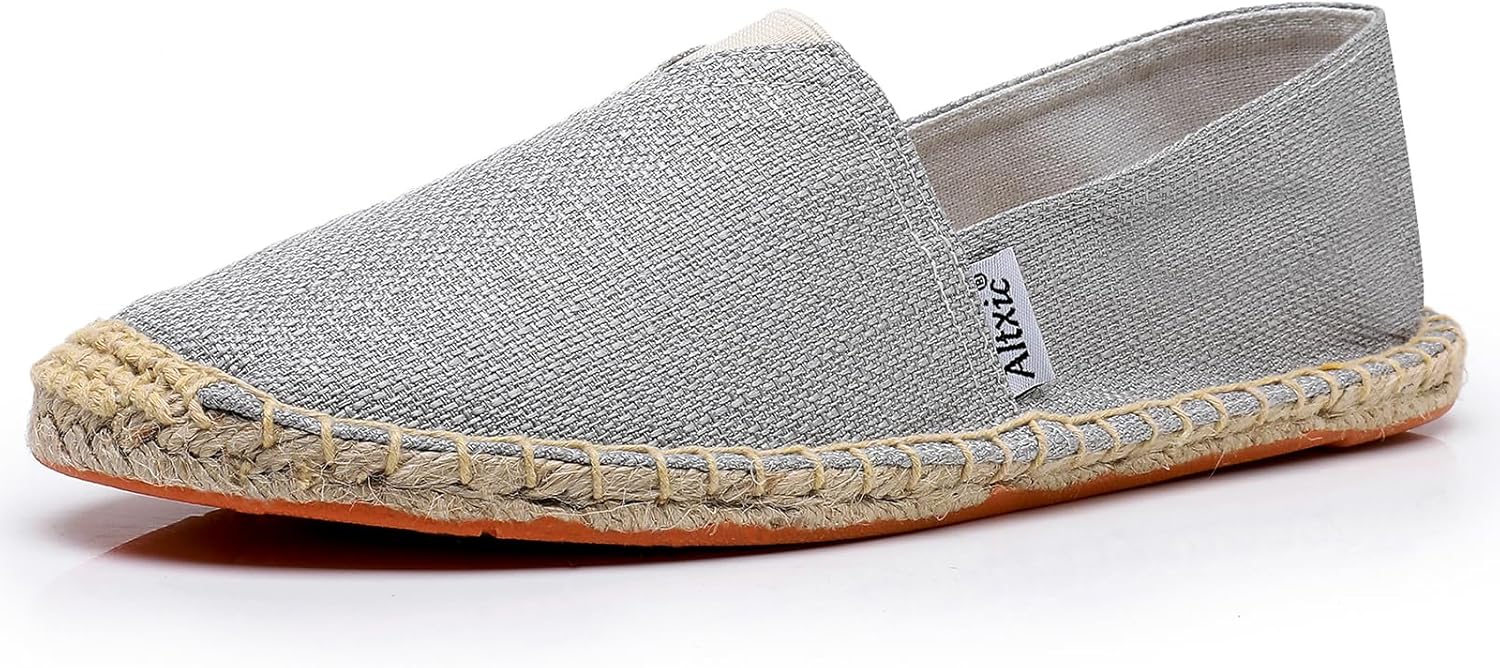 Мужские эспадрильи Altxic с закрытым носком из комфортного холста на плоской подошве, светло-серый
Мужские эспадрильи Altxic с закрытым носком из комфортного холста на плоской подошве, светло-серый