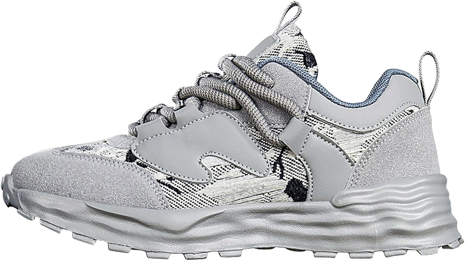 Мужские кроссовки IWIHMIV для ходьбы, удобные и легкие, для бега, повседневные, с нескользящей подошвой, на шнуровке, спортивные кроссовки, серый
Мужские кроссовки IWIHMIV для ходьбы, удобные и легкие, для бега, повседневные, с нескользящей подошвой, на шнуровке, спортивные кроссовки, серый