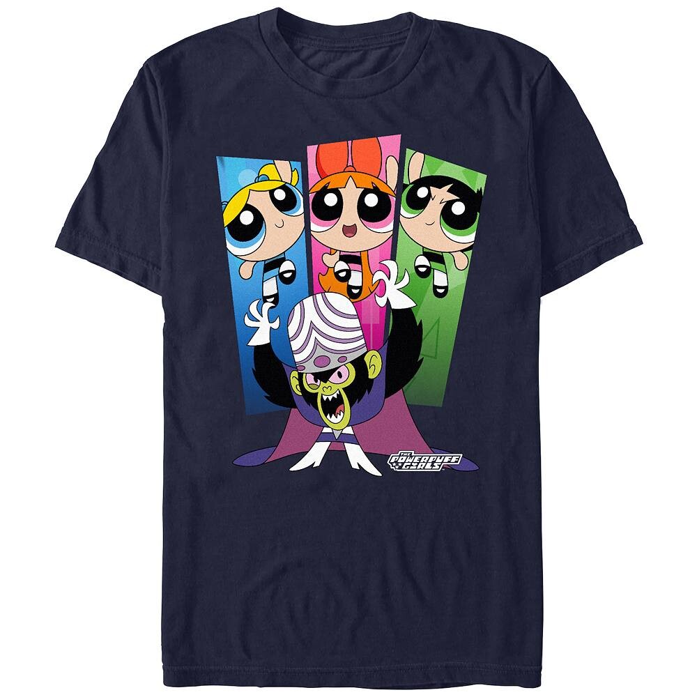 Мужская футболка с рисунком The Powerpuff Girls Mojo Jojo Licensed Character, темно-синий
Мужская футболка с рисунком The Powerpuff Girls Mojo Jojo Licensed Character, темно-синий