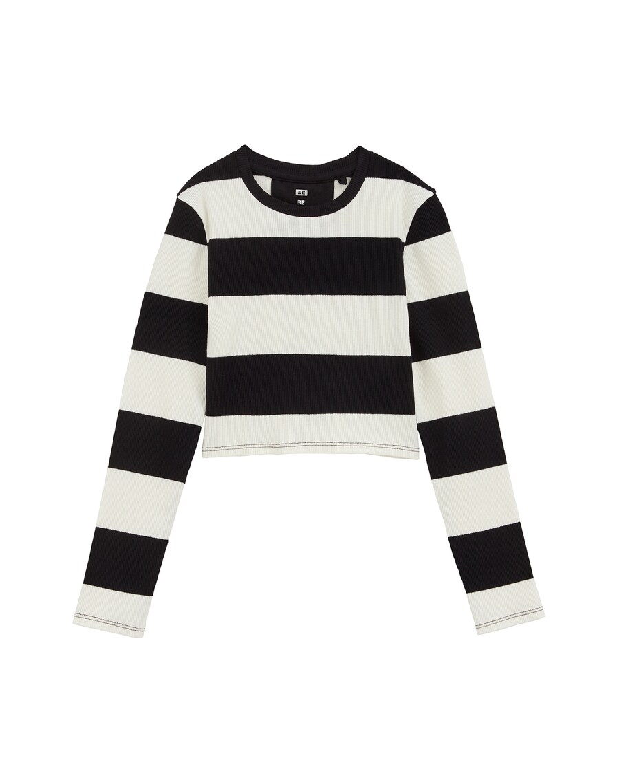 Рубашка WE Fashion, черный/белый
Рубашка WE Fashion, черный/белый