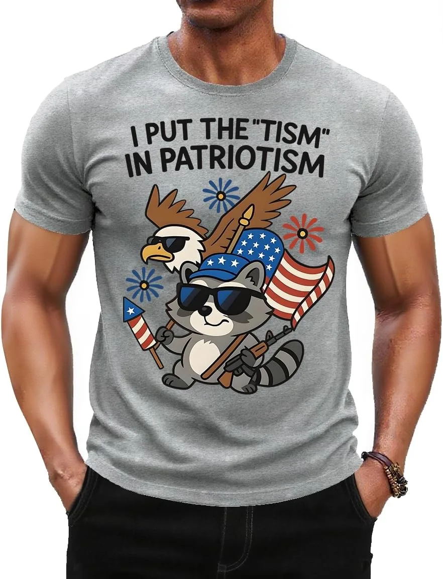 Футболка I Put The Tism in Patriotism sjosio
Футболка I Put The Tism in Patriotism sjosio