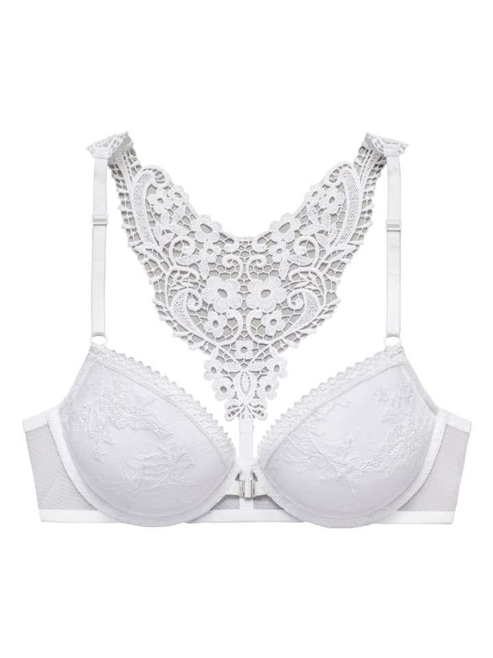 Бюстгальтер пуш-ап LASCANA, белый
Бюстгальтер пуш-ап LASCANA, белый