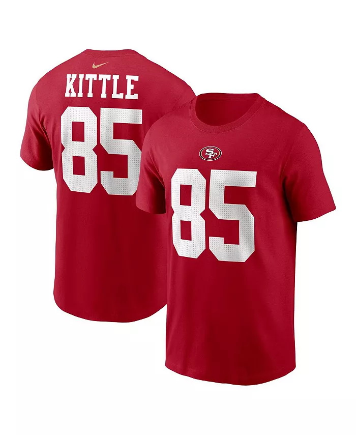 Мужская футболка с именем и номером игрока George Kittle в цвете scarlet, San Francisco 49ers Nike
Мужская футболка с именем и номером игрока George Kittle в цвете scarlet, San Francisco 49ers Nike