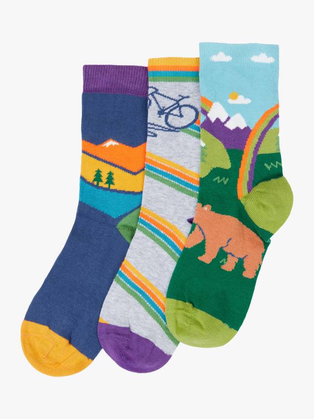 Детские носки Rock My Adventure Frugi, Pack of 3, Multi
Детские носки Rock My Adventure Frugi, Pack of 3, Multi