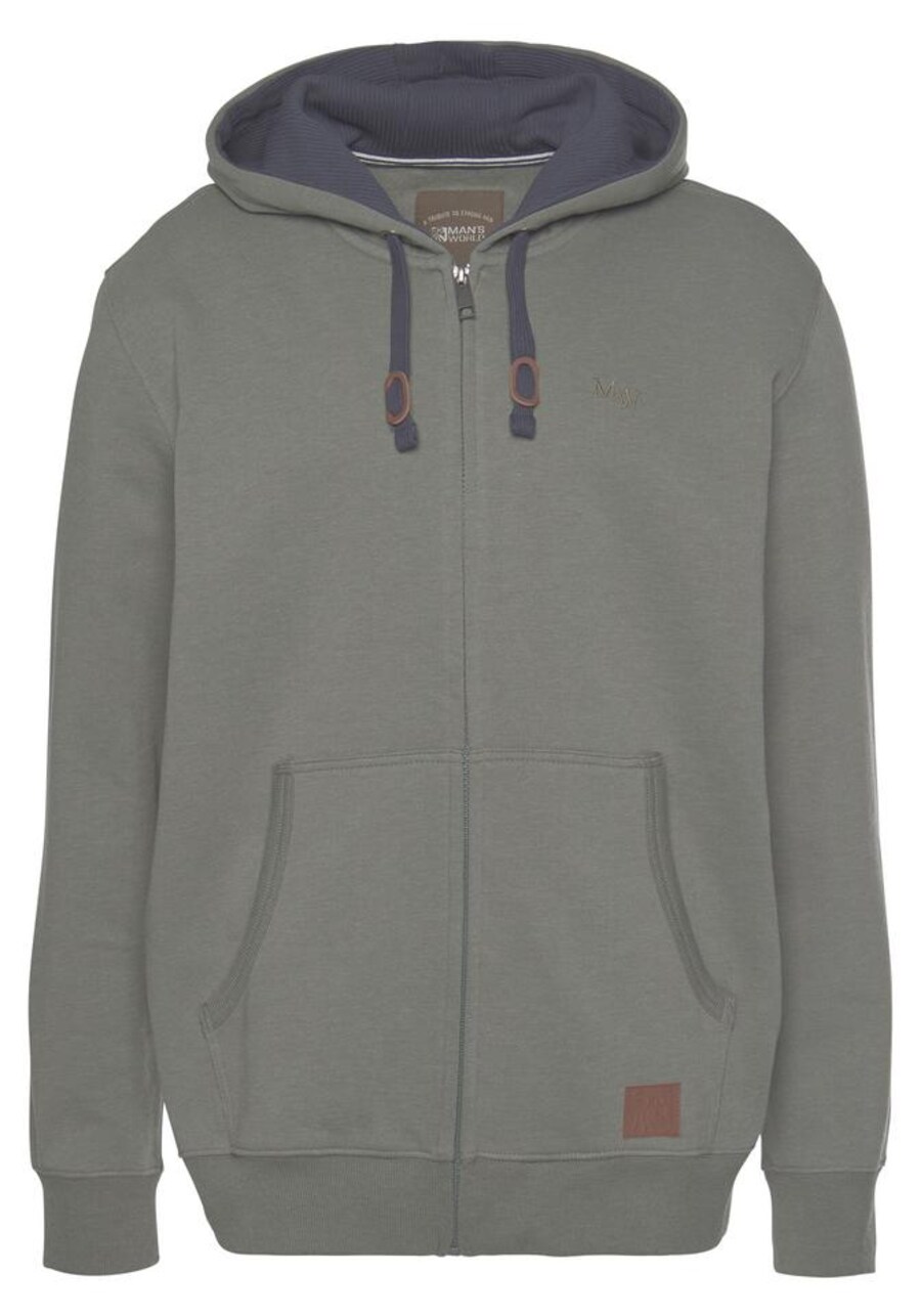 Толстовка с капюшоном на молнии Man's World, оливковый
Толстовка с капюшоном на молнии Man's World, оливковый