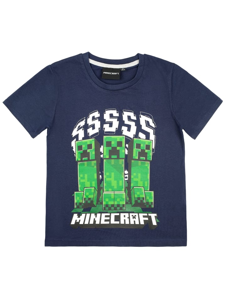 Футболка Minecraft с рисунком Крипера синего цвета Minecraft
Футболка Minecraft с рисунком Крипера синего цвета Minecraft