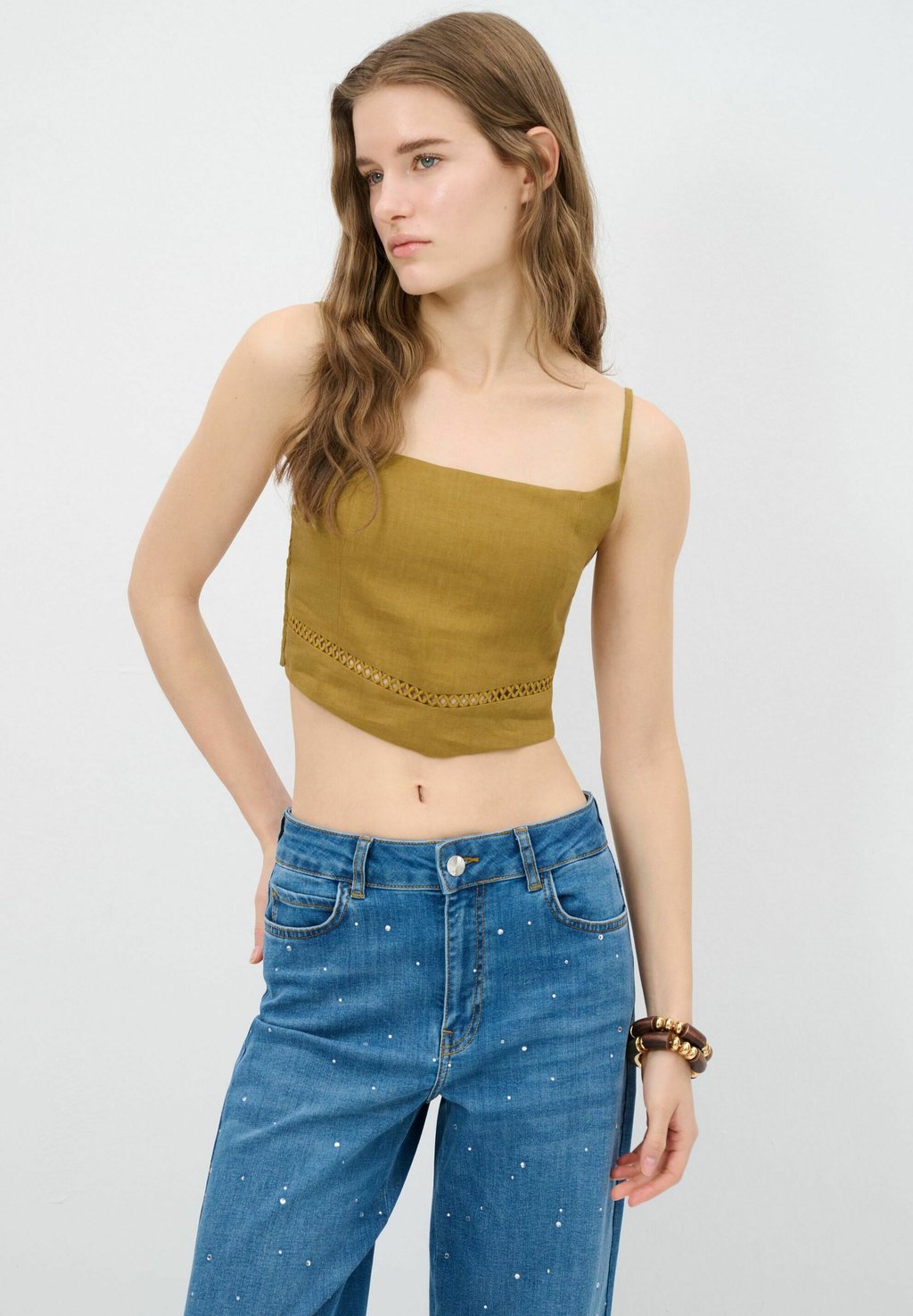 Топ adL, оливковый
Топ adL, оливковый