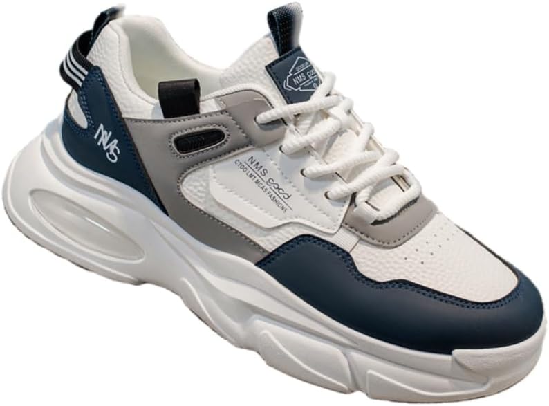 Мужские модные спортивные кроссовки, удобные и дышащие, с хорошим сцеплением и прочностью. Подходят для активного отдыха на улице, бега и повседневного использования Fmshi, белый/синий
Мужские модные спортивные кроссовки, удобные и дышащие, с хорошим сцеплением и прочностью. Подходят для активного отдыха на улице, бега и повседневного использования Fmshi, белый/синий