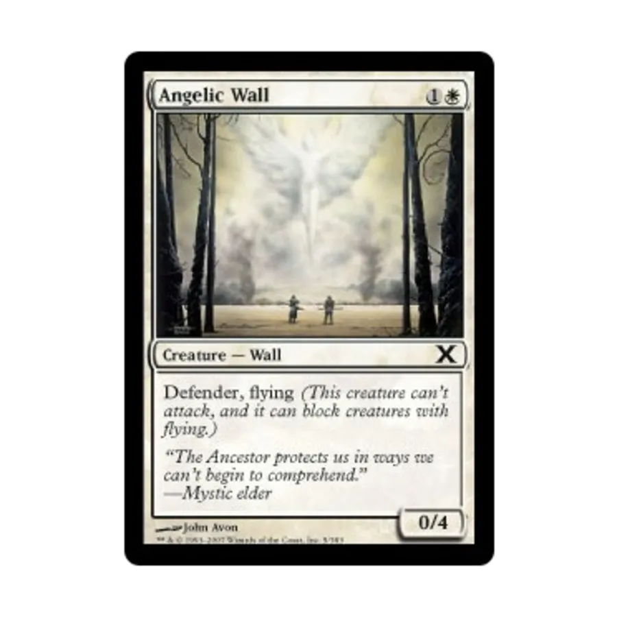 CCG Ангельская стена (клавиша С), MTG - 10th Edition
CCG Ангельская стена (клавиша С), MTG - 10th Edition