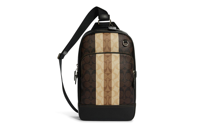 COACH Кожаная сумка-челнок среднего размера для мужчин
COACH Кожаная сумка-челнок среднего размера для мужчин