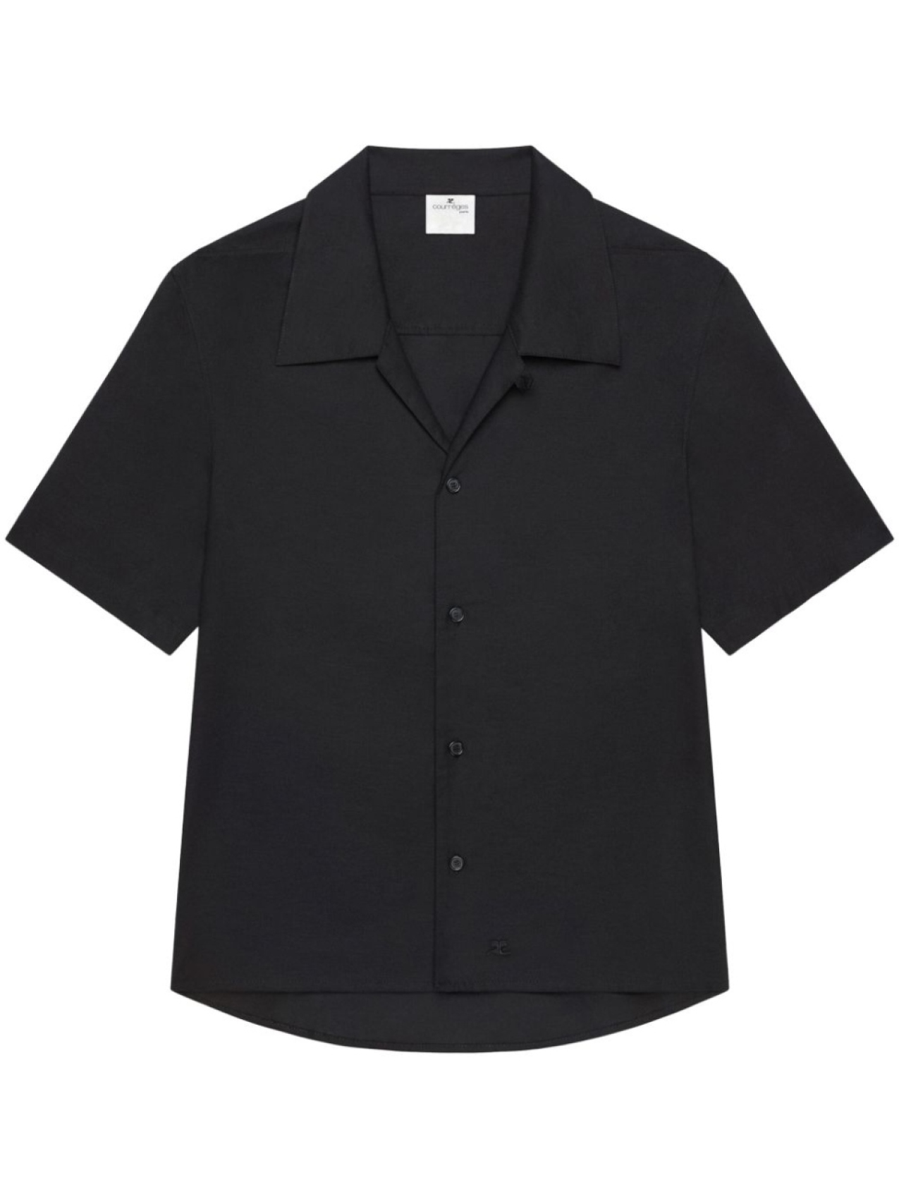 Courrèges рубашка с короткими рукавами, черный
Courrèges рубашка с короткими рукавами, черный