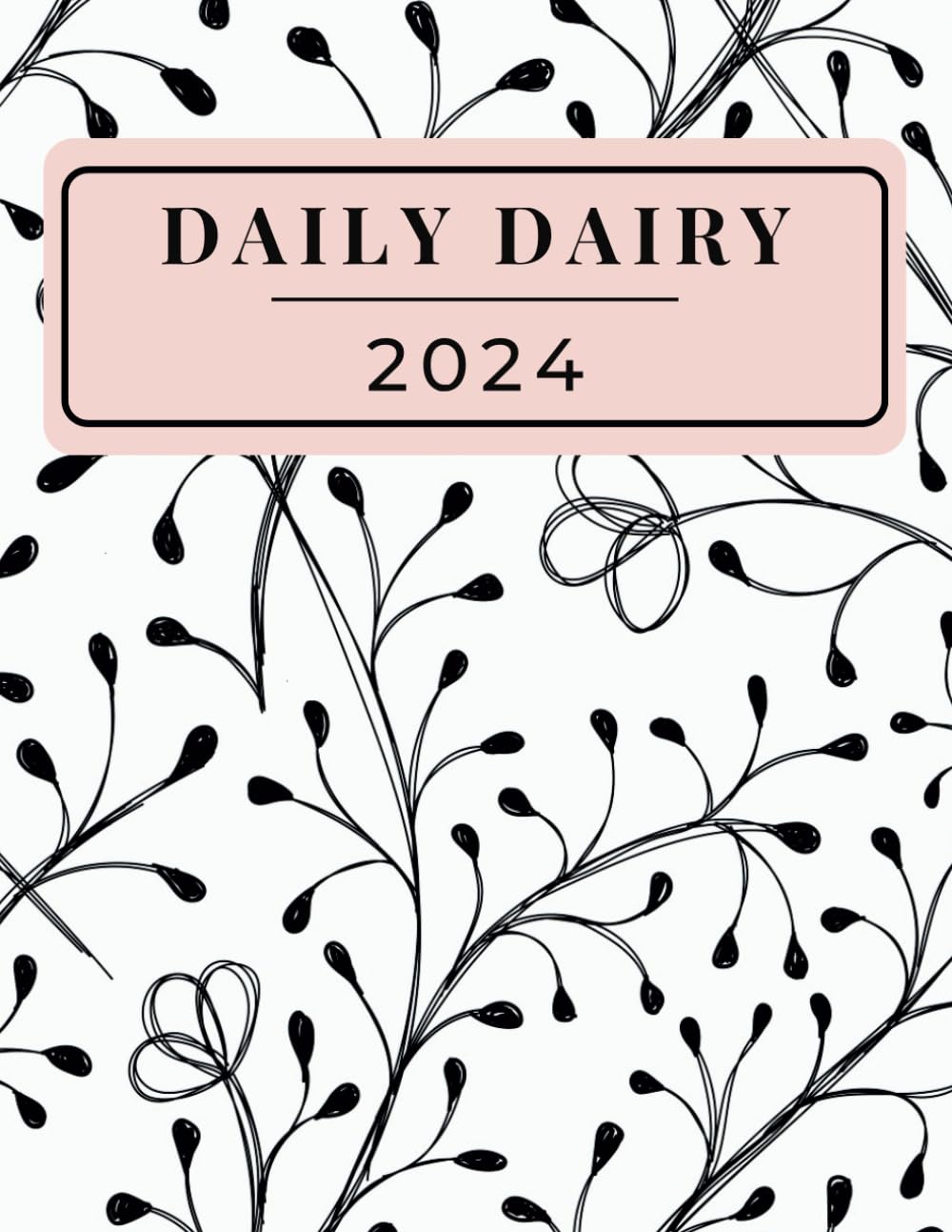 Daily Dairy 2024: One Page Per Day, 365 days Fully lined, 371 pages, 8.5" x 11" Book (Independently published)
Daily Dairy 2024: One Page Per Day, 365 days Fully lined, 371 pages, 8.5" x 11" Book (Independently published)