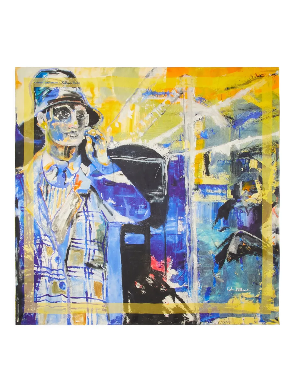 Шелковый платок из коллаборации с KidSuper Stuart Weitzman, синий
Шелковый платок из коллаборации с KidSuper Stuart Weitzman, синий